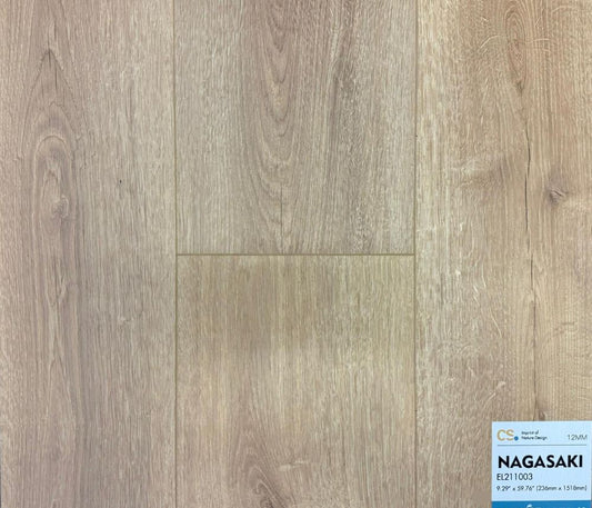Nagasaki EL211003 - Canadian Standard Flooring 12mm Waterproof Laminate | Elemental12 Collection