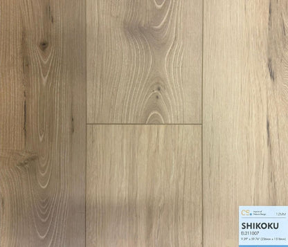 Shikoku EL211007 - Canadian Standard Flooring 12mm Waterproof Laminate | Elemental12 Collection