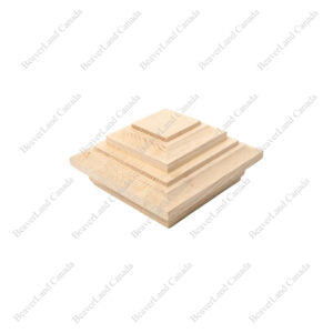 Post Cap #1 F-Series Classic 3 1/2” Red Oak (PC101)