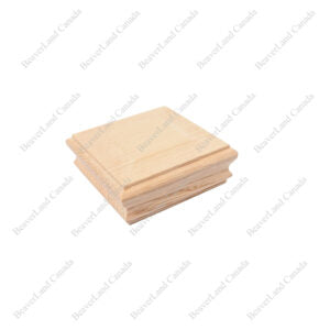 Post Cap #3 WC Cap 3”, 3-1/2”,4” Red Oak (PC103)