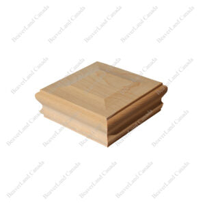 Post Cap #3 WC Series 3 1/2” Maple (PC203)