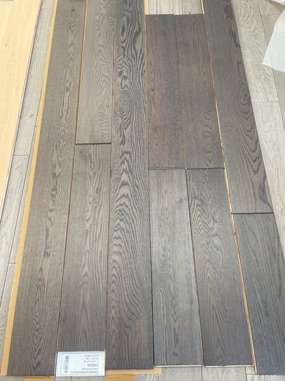 Charcoal  - Vidar American Oak 7" x 3/4" Engineered Hardwood T&G