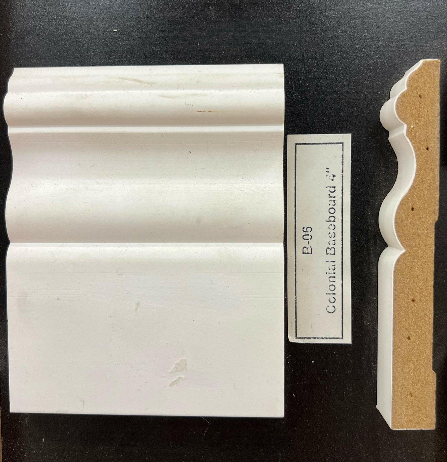 Baseboards 5" and 4"  Colonial - Toucan