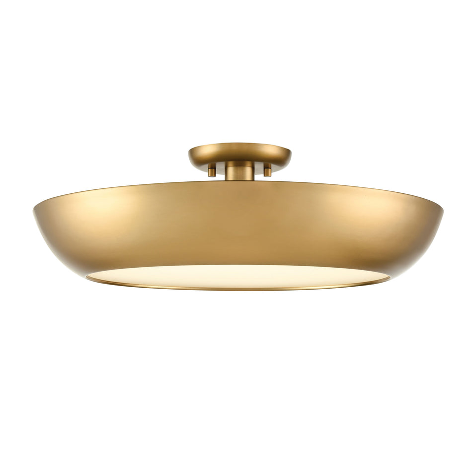 ANTARES 20" SEMI FLUSH MOUNT