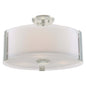 Zurich Small 3 Light Semi-Flush Mount