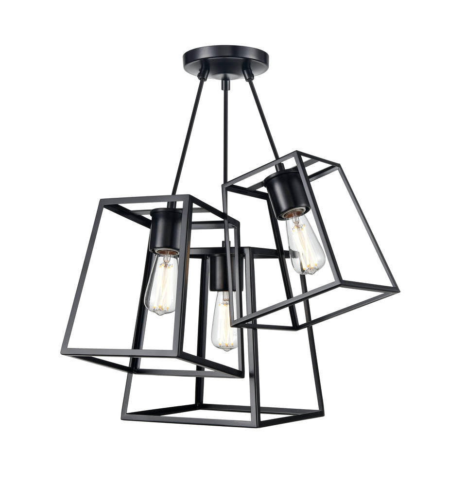 Cape Breton 3 Light Semi-Flush Mount