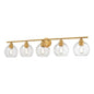 Andromeda 5 Light Vanity