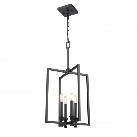 Carisbrooke 16"H Pendant, Black