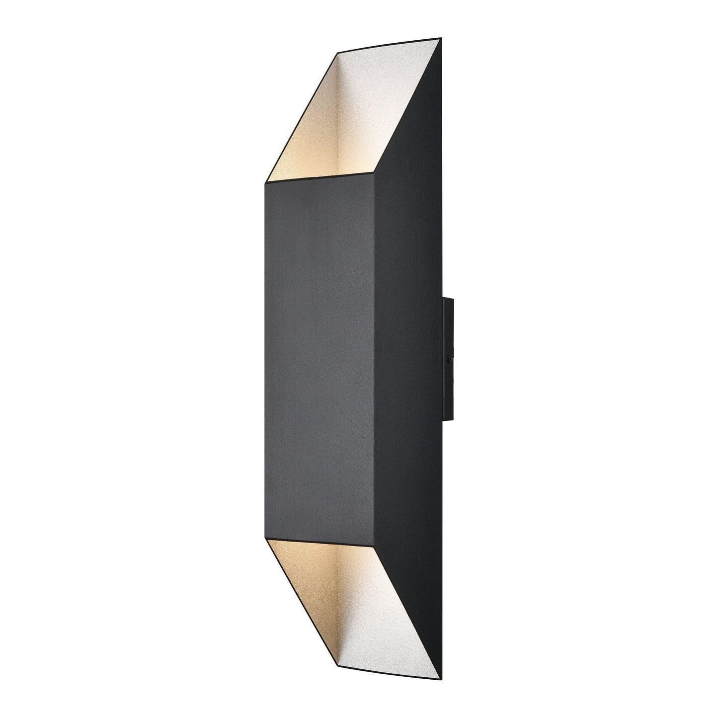 Brecon Outdoor Square 24 Inch 2 Light Sconce