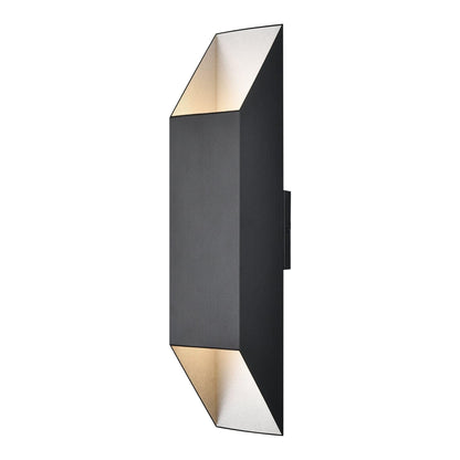 Brecon Outdoor Square 24 Inch 2 Light Sconce