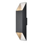 Brecon Outdoor Square 24 Inch 2 Light Sconce
