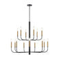 Olivia 2-Tier Chandelier
