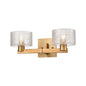 Percussion 2-Light Vanity