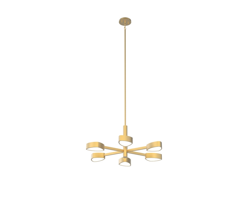 Northen Marches 6 Light Pendant