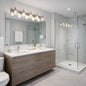 Classic Emma collection 5 Light Vanity in Chrome