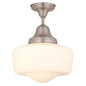 Schoolhouse Semi-Flush Mount