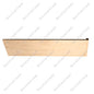 Available in 42”, 48” Square Edge Treads with Front Return, Open on Right Side White Oak 100pcs/skid (STE301-R)