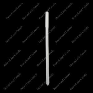 1-1/4” Chamfered Painted White, available in 36”, 39″, 42” 40Pcs/Box (WP401-F4-33)