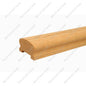 Grooved (1 3/4”) Handrail 3” (Width) * 1-13/16” (Thick) Red Oak (H101-HC)