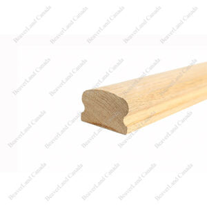 Flat Handrail 3” (Width) * 1-13/16” (Thick) Red Oak (H101-HC)