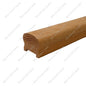 Grooved (1-3/4″) Handrail 2-3/4″ (Width) * 2-5/16″ (Thick) Red Oak (H101-HD)