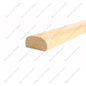 Flat Handrail 2-5/8” (Width) * 1-5/16” (Thick) Red Oak (H101-HF)