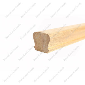 Flat Handrail 2-3/8“ (Width) * 2-1/8” (Thick) Red Oak (H101-HK)