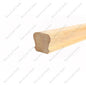 Flat Handrail 2-3/8“ (Width) * 2-1/8” (Thick) Red Oak (H101-HK)