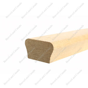 Flat Handrail 3” (Width) * 1-25/32” (Thick) Red Oak (H101-HR)