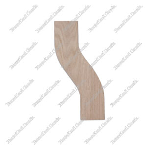 S Shape 6” Left Red Oak 12Pcs/Box (F102-HS2#6LS)