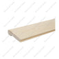 4 1/2”*3/4”*4ft Round Edge With the Return Connect to Hardwood Maple (SN201)