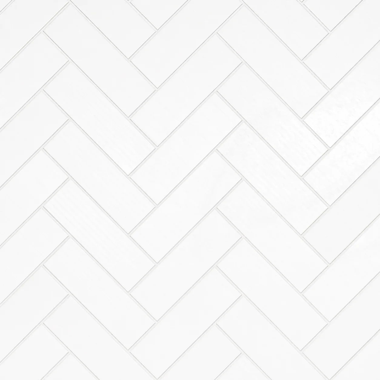 Herringbone - Aqua Mirrors Cultured Marble Wall Surround