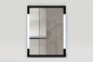 Janet - Aqua Mirrors Rectangular Framed Front-lit LED Mirror