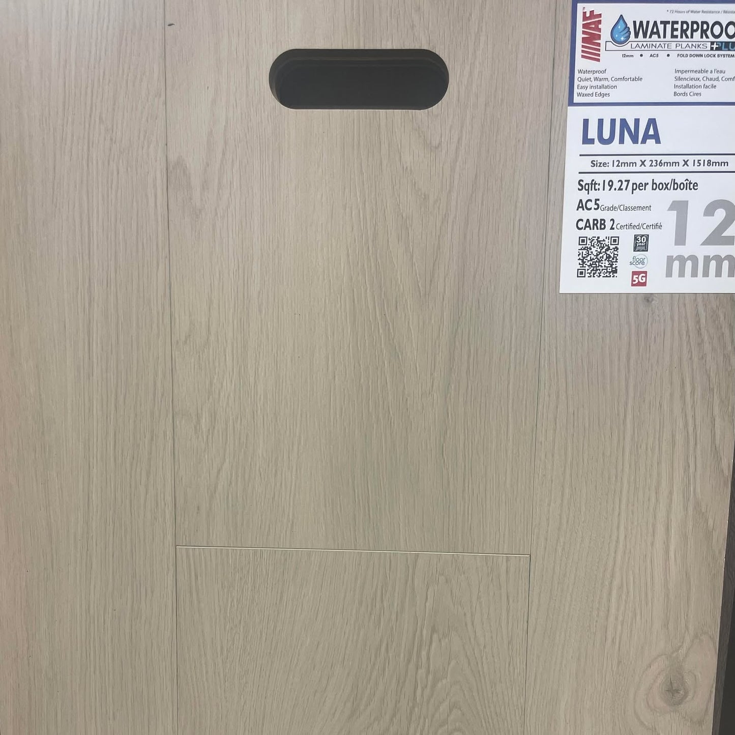 Luna - NAF 12mm Waterproof Laminate Plus