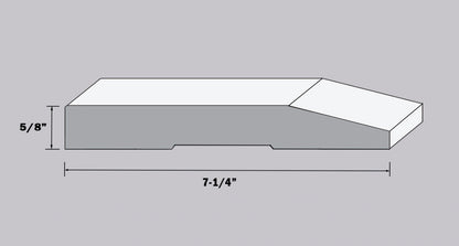 Baseboards 5" and 7"  Modern Edge - NAF