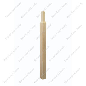 Pin-Top Newel Post Chamfer 2 3/4”*2 3/4”*44” Red Oak 4Pcs/Box (NF102-F2)