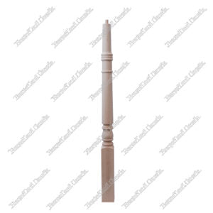 Pin-Top Newel Post Colonial 2-3/4”*2-3/4”*44” Maple 4Pcs/Box (NR201-S1)