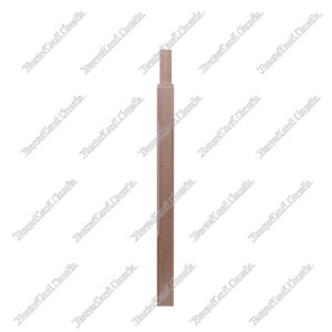 Pin-Top Newel Post (Square Head) 2 3/4”*2 3/4”*44” Red Oak 4Pcs/Box (NMST101-1264)