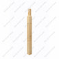Pin-Top Newel Post Plain (Square Head) 2-3/4”*2-3/4”*44” Maple 4Pcs/Box (NMST201-1267)