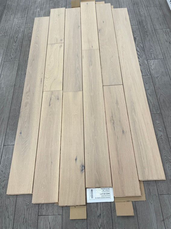 Naked Oak  - Vidar American Oak 7" x 3/4" Engineered Hardwood T&G