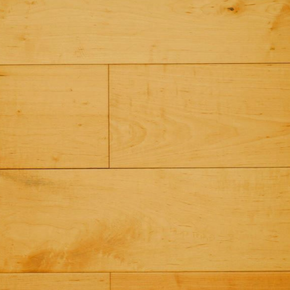 Natural - NAF 6.5''x 18mm MAPLE Engineered Hardwood