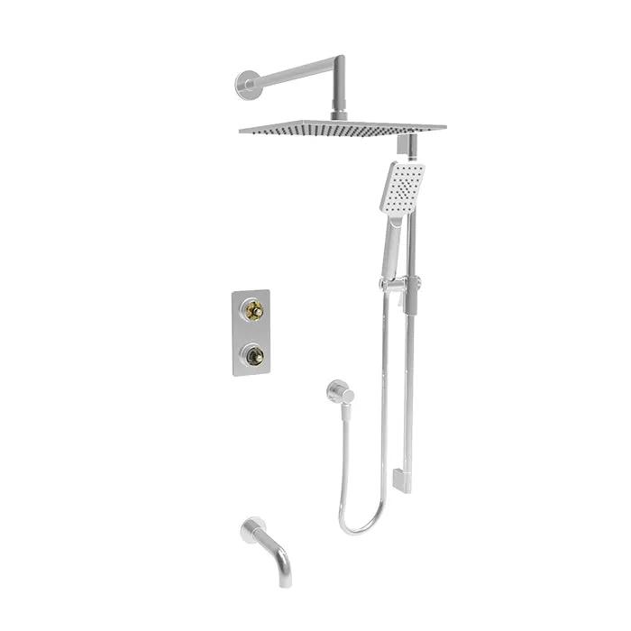 Baril Air Complete Thermostatic Pressure Balanced Shower Kit - Non-Shared Ports - Without Handle