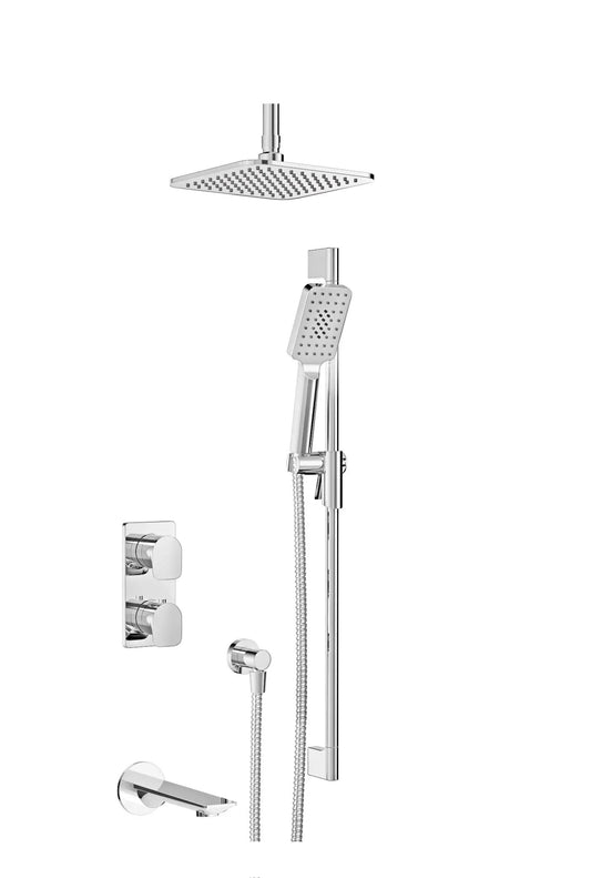 Baril Petite Complete Thermostatic Pressure Balanced Shower Kit