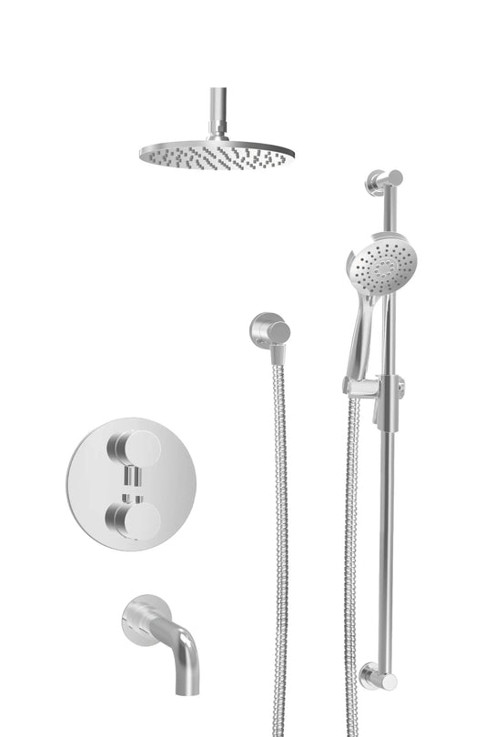 Baril Zip Complete Thermostatic Pressure Balanced Shower Kit