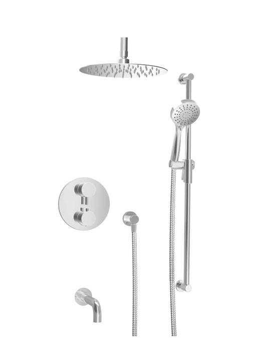 Baril Zip Complete Thermostatic Pressure Balanced Shower Kit