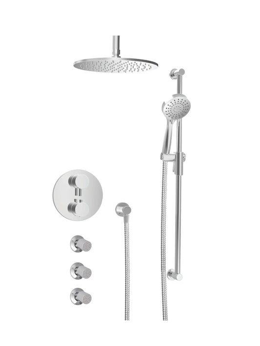 Baril Zip Complete Thermostatic Pressure Balanced Shower Kit