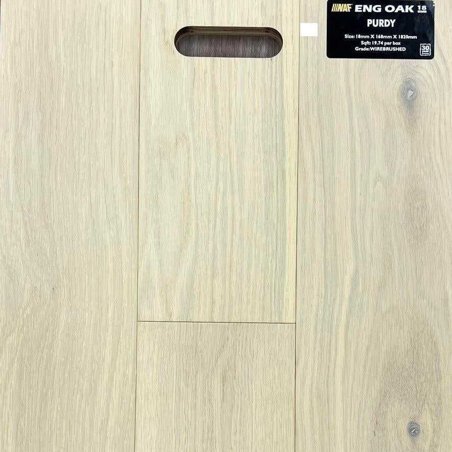 Purdy - NAF 6.5''x 18mm OAK Engineered Hardwood