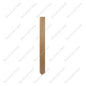 3-1/2” Pillar Plain Square Post Engineered Red Oak Available in 8ft, 10ft (PPE103)