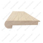 4-1/2″*1/2″(overlap) Round Edge With the Return Connect to 12mm Laminate Solid Red Oak (SN102-RL)