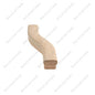 S Shape 3” Left Red Oak 12Pcs/Box (F102-HK3LS)